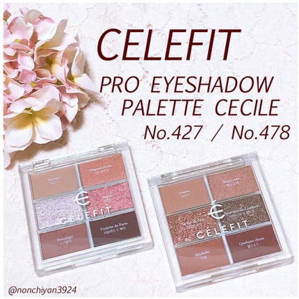 プロアイシャドウパレットセシル/CELEFIT/アイシャドウパレットを使ったクチコミ(1枚目)