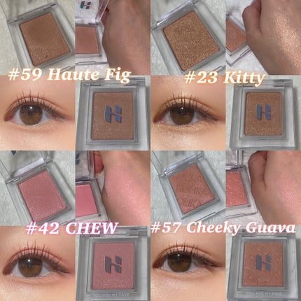 マイフェイブピースアイシャドウ/HOLIKA HOLIKA/単色アイシャドウを使ったクチコミ(4枚目)