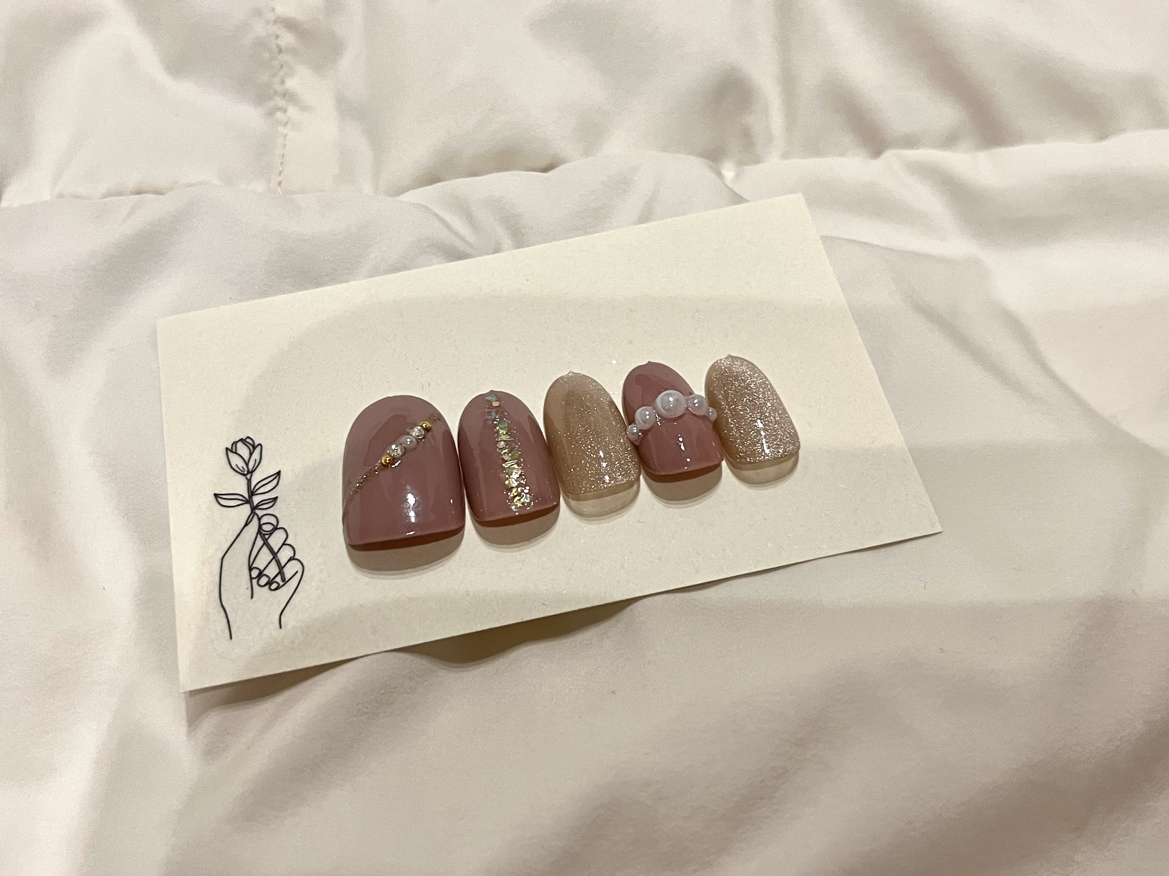 ジェルネイル（ライト対応）/セリア/ジェルネイルを使ったクチコミ（2枚目）