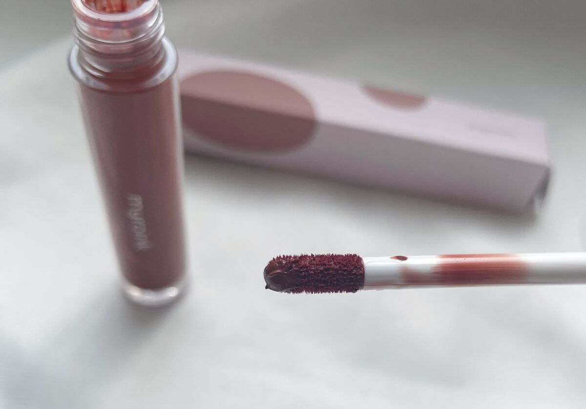 カラーフォーミーリップティント/myroink/リップティントを使ったクチコミ（2枚目）