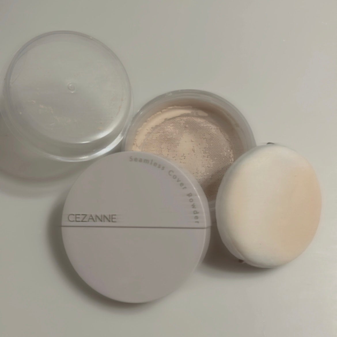 シームレスカバーパウダー/CEZANNE/フェイスパウダーを使ったクチコミ(1枚目)