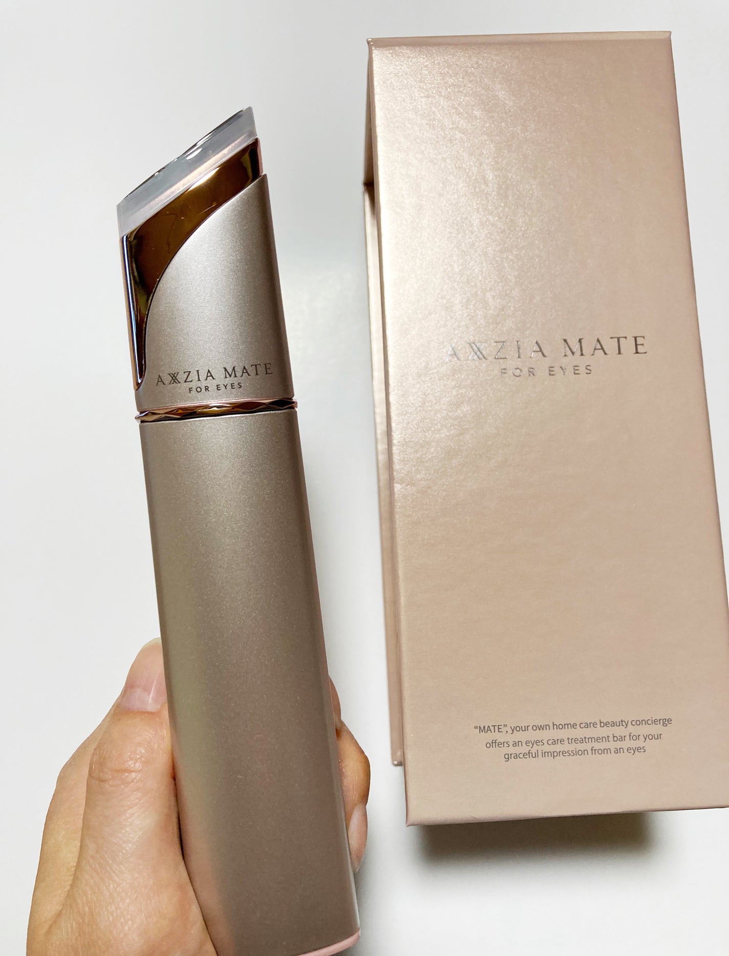 アクシージア メイト フォーアイズ/AXXZIA/美顔器・マッサージを使ったクチコミ(1枚目)