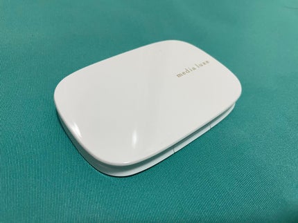 パウダーファンデーション 01 限定セット <スポンジ付き>+専用ケース/media luxe/パウダーファンデーションを使ったクチコミ(1枚目)