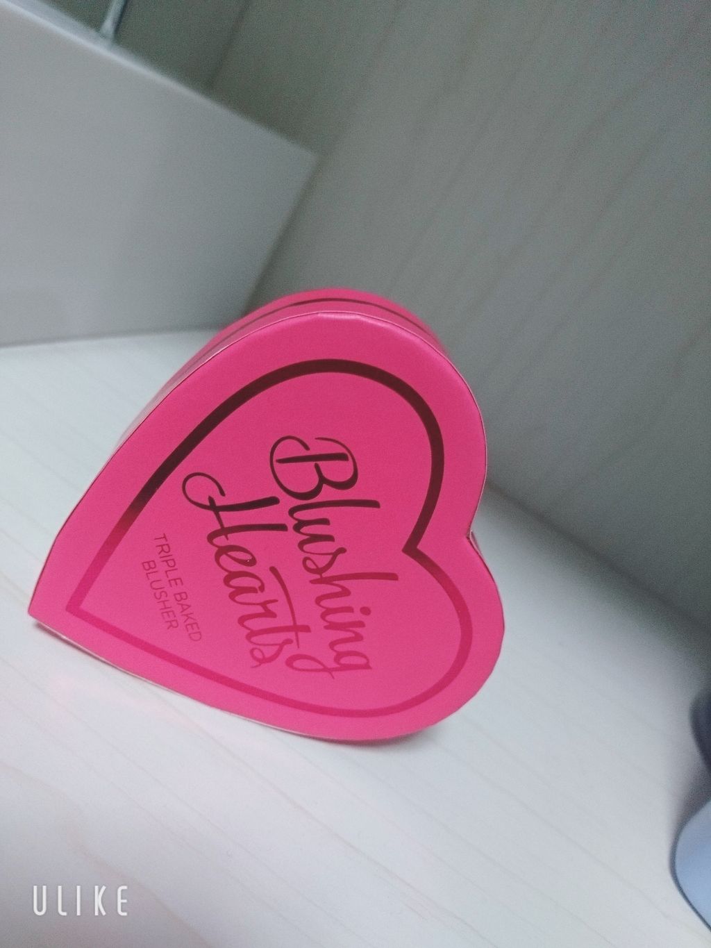 ブラッシング ハート/MAKEUP REVOLUTION/パウダーチークを使ったクチコミ(1枚目)