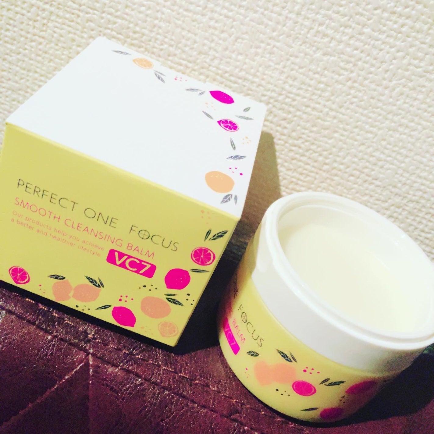 スムースクレンジングバーム VC7/PERFECT ONE FOCUS/クレンジングバームを使ったクチコミ(2枚目)