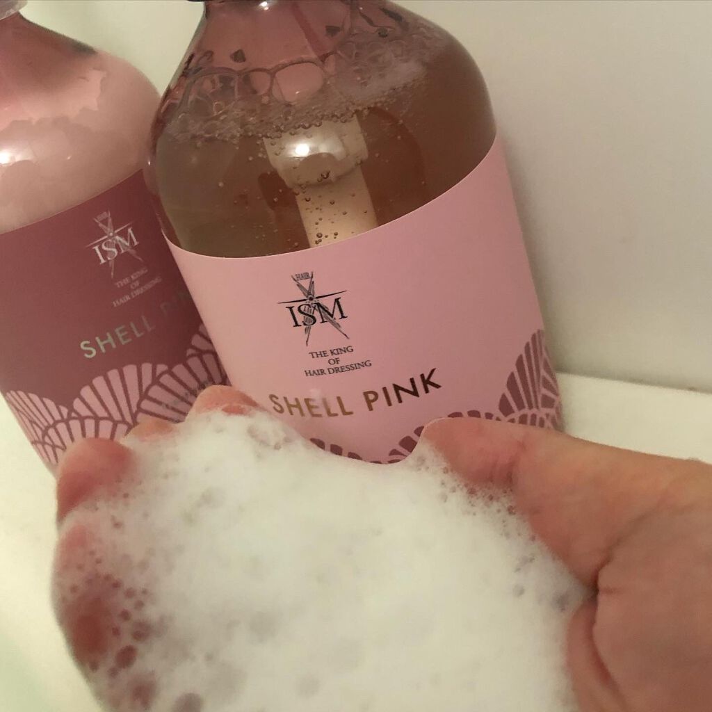 SHELL PINK シャンプー/トリートメント/ISM/市販シャンプーを使ったクチコミ(3枚目)