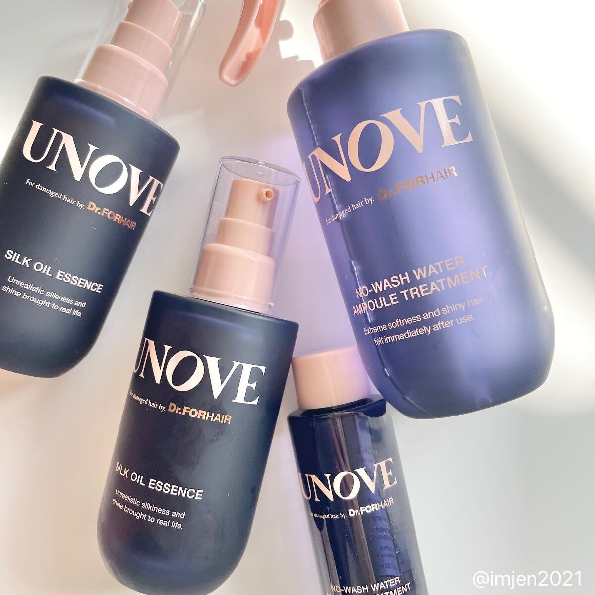 アノブ シルクオイルエッセンス/UNOVE/ヘアオイルを使ったクチコミ(1枚目)