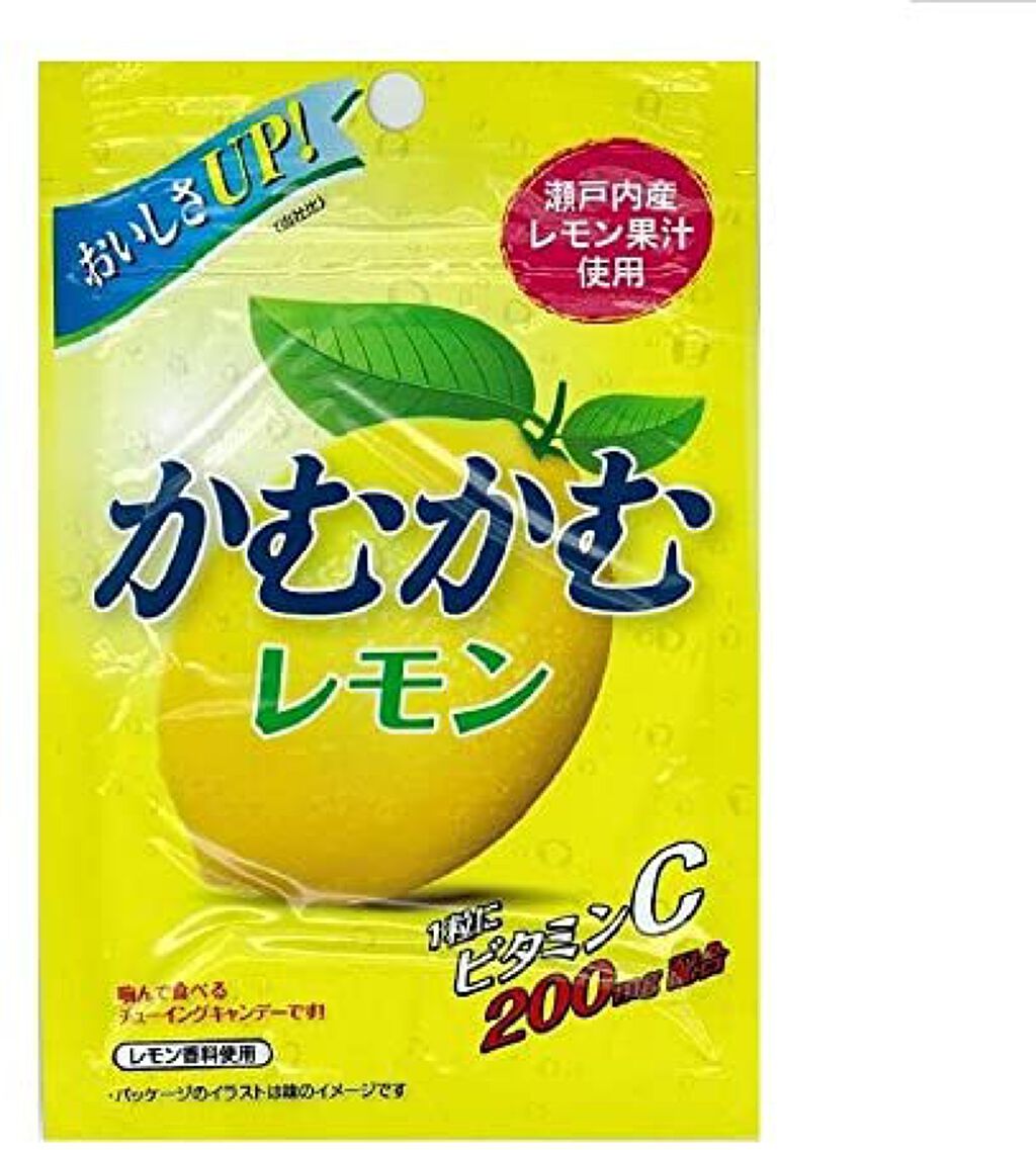試してみた かむかむレモン 三菱食品 Lips
