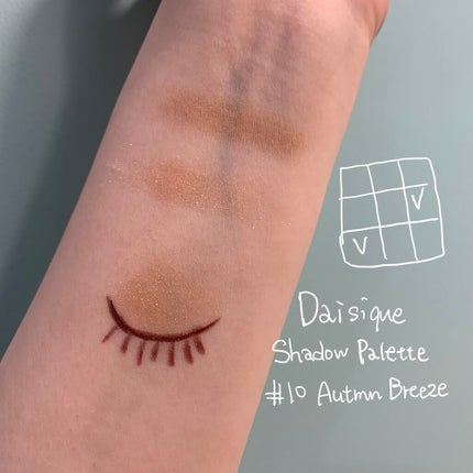 シャドウパレット/dasique/アイシャドウパレットを使ったクチコミ(1枚目)