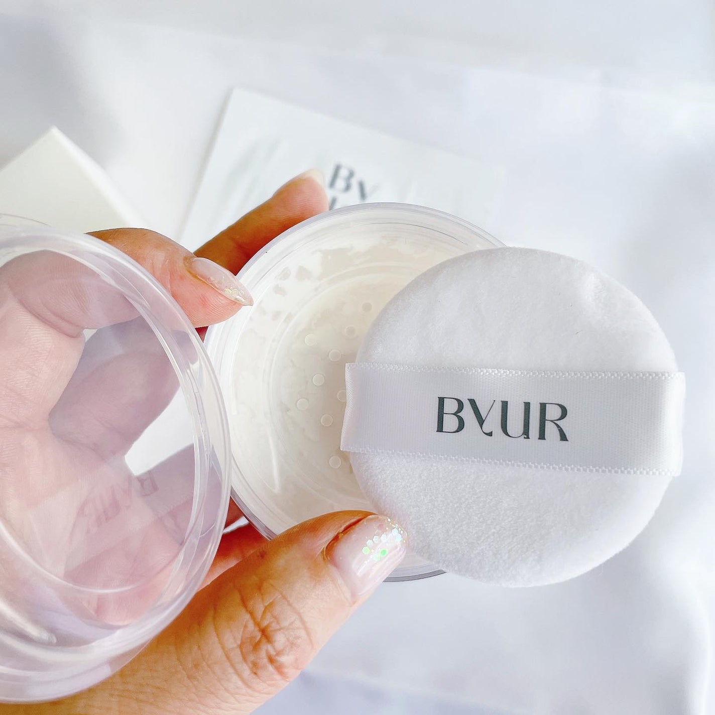 セラムフィット ルースフェイスパウダー/ByUR/ルースパウダーを使ったクチコミ(2枚目)