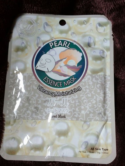 ナチュラルパールブライトニングフェイシャルエッセンスマスクMT512/MITOMO/シートマスク・パックを使ったクチコミ(1枚目)