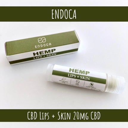 CBD Lips + Skin 20mg CBD/ENDOCA/リップクリームを使ったクチコミ(1枚目)
