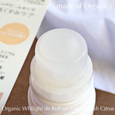 ホワイライト DE ロールオン/made of Organics/デオドラント・制汗剤を使ったクチコミ（3枚目）