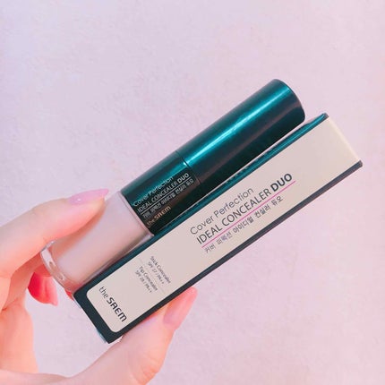 カバーパーフェクション アイディールコンシーラー デュオ/the SAEM/スティックコンシーラーを使ったクチコミ(1枚目)
