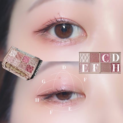 プティパレットアイズ/キャンメイク/パウダーアイシャドウを使ったクチコミ(7枚目)