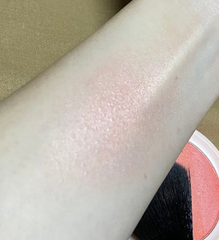 CHEER me COLOR パウダーチーク/セリア/パウダーチークを使ったクチコミ(4枚目)