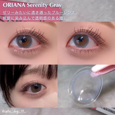 I-SHA ORIANA Serenity/蜜のレンズ/カラーコンタクトレンズを使ったクチコミ（2枚目）