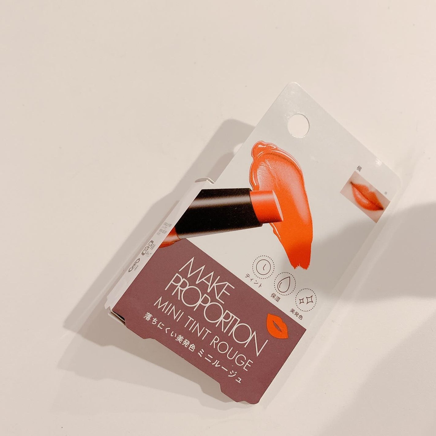 ミニティントルージュ/メイクプロポーション/リップティントを使ったクチコミ(2枚目)