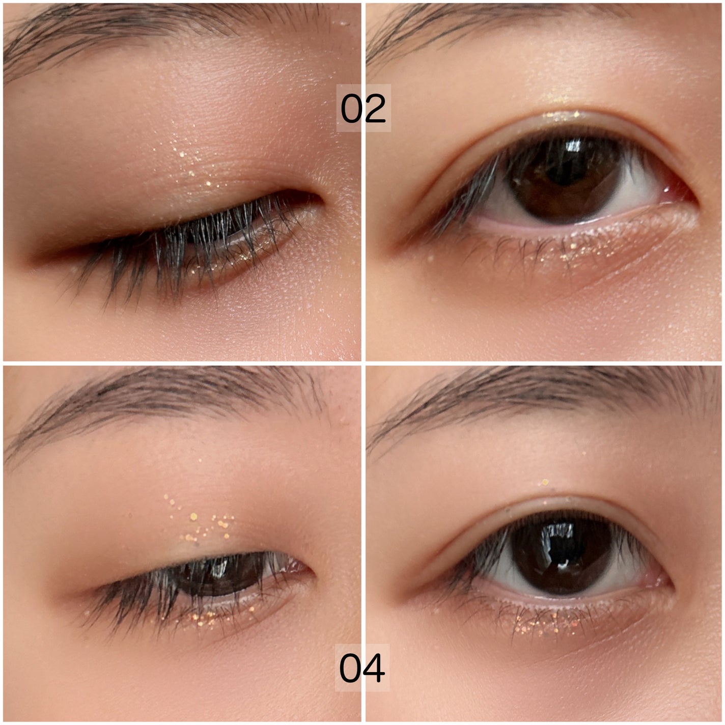 MD ドリーミーグリッター/mude/グリッターを使ったクチコミ(3枚目)