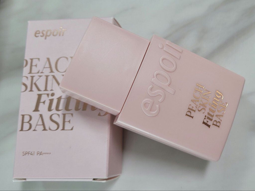ピーチスキンフィッティングベース/espoir/化粧下地を使ったクチコミ(2枚目)