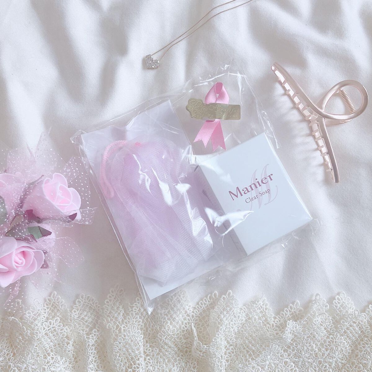 クリアソープ/Manier/洗顔石鹸を使ったクチコミ(1枚目)