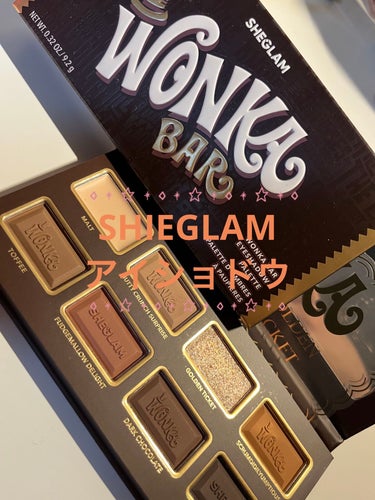 WONKA BAR EYESHADOW PALETTE/SHEGLAM/アイシャドウパレットを使ったクチコミ（1枚目）