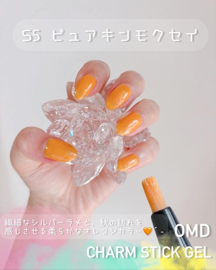 チャームスティックジェル/OMD/オールインワンネイルを使ったクチコミ(5枚目)