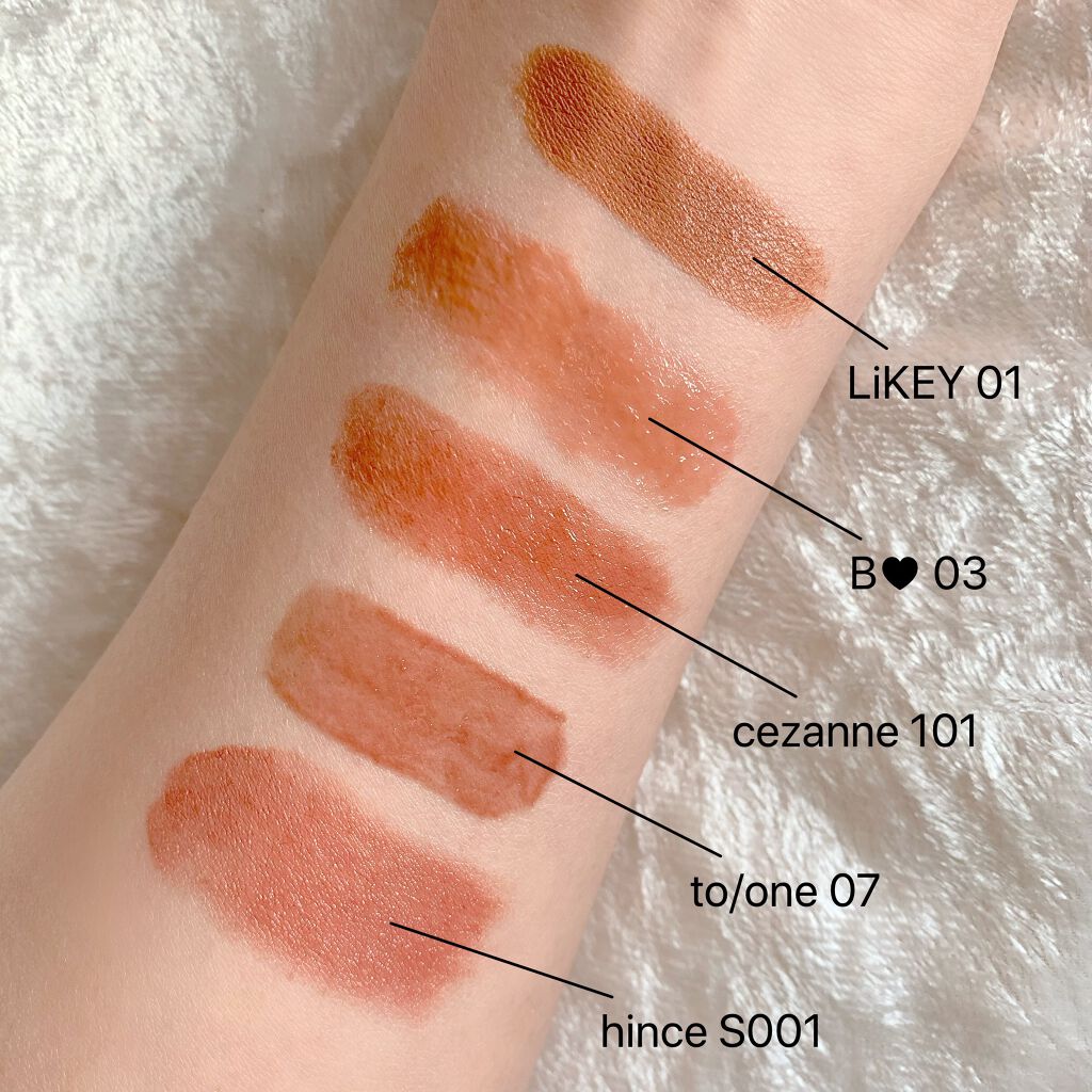 スムースフィットリップスティック 01 パーフェクション/LiKEY BEAUTY/口紅を使ったクチコミ（3枚目）