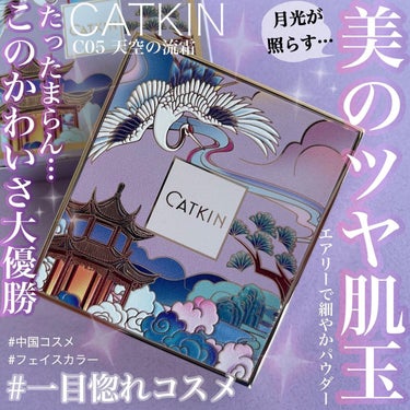 西江月・長相思 フェイスカラー/CATKIN/パウダーチークを使ったクチコミ（1枚目）