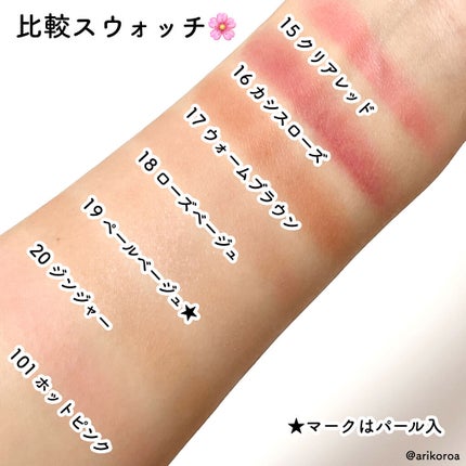 ナチュラル チークN/CEZANNE/パウダーチークを使ったクチコミ(5枚目)