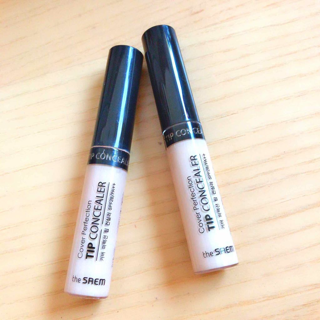 カバーパーフェクション チップコンシーラー/the SAEM/リキッドコンシーラーを使ったクチコミ(1枚目)