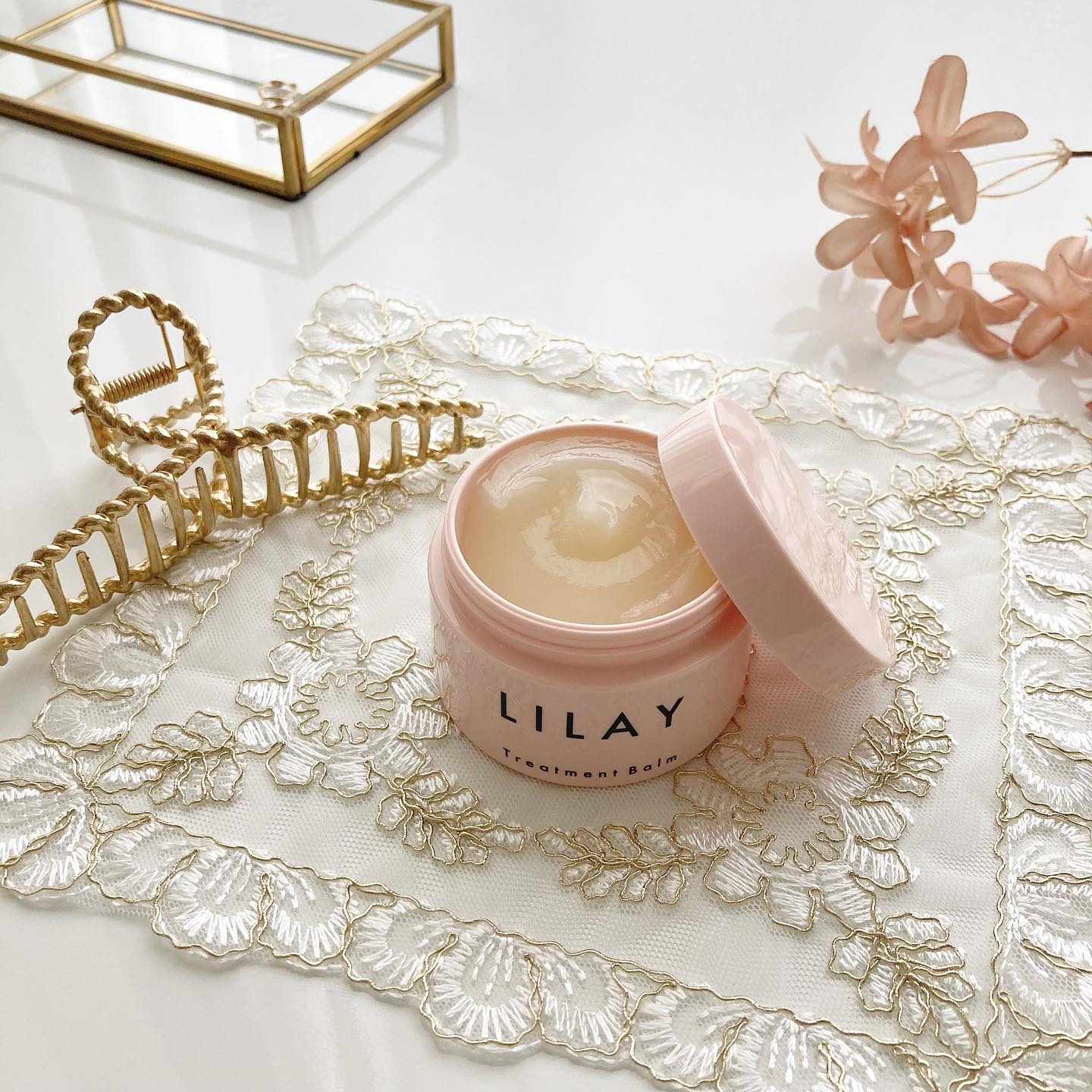 トリートメントバーム/LILAY/ヘアバームを使ったクチコミ（1枚目）