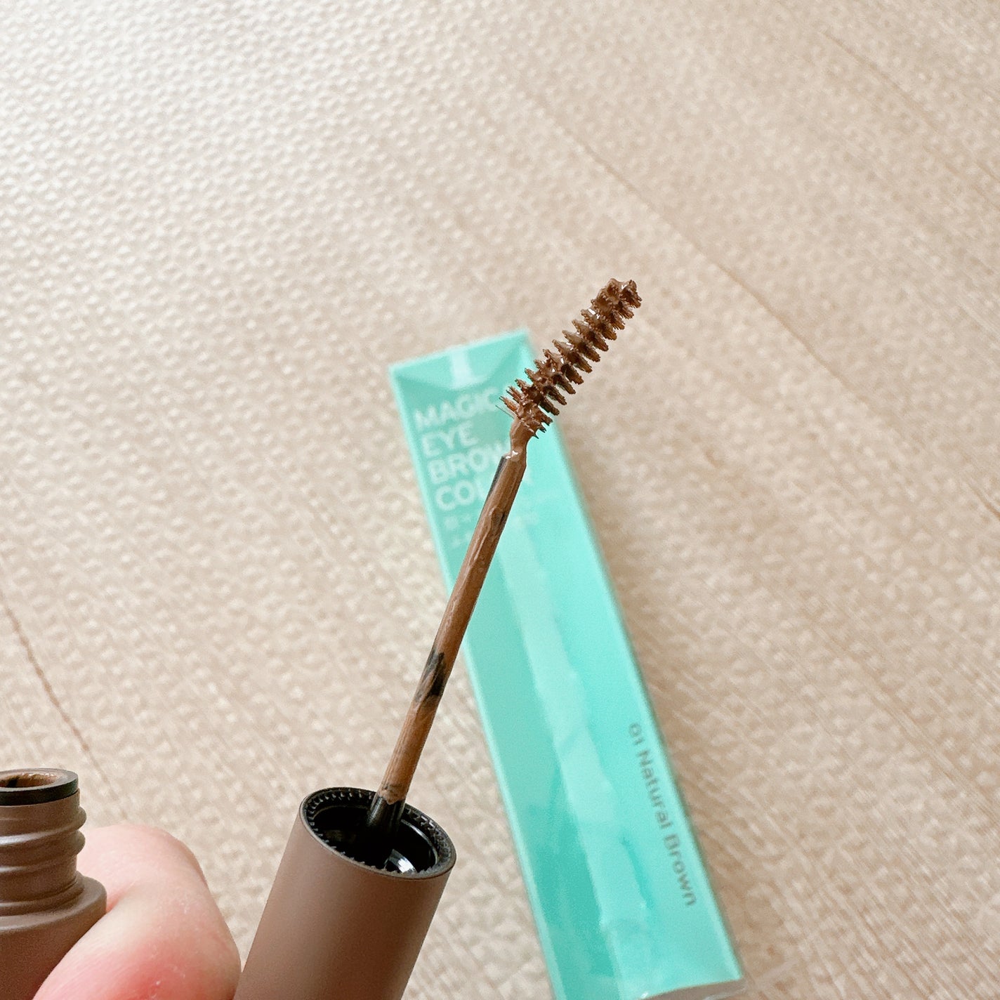 マジカルアイブロウカラー/Fujiko/眉マスカラを使ったクチコミ(4枚目)