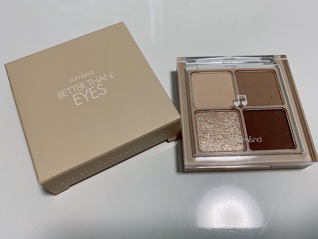 ベターザンアイズ ミュージックシリーズ/rom&nd/アイシャドウパレットを使ったクチコミ(1枚目)