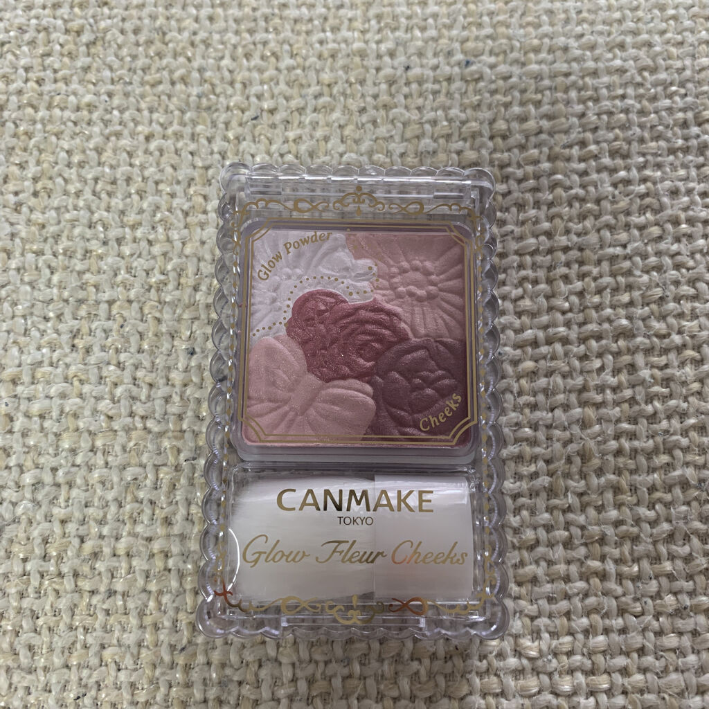 グロウフルールチークス/キャンメイク/パウダーチークを使ったクチコミ（1枚目）