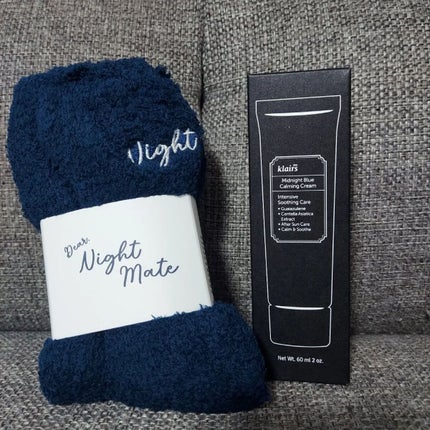 ミッドナイトブルーカーミングクリーム/Klairs/フェイスクリームを使ったクチコミ(1枚目)