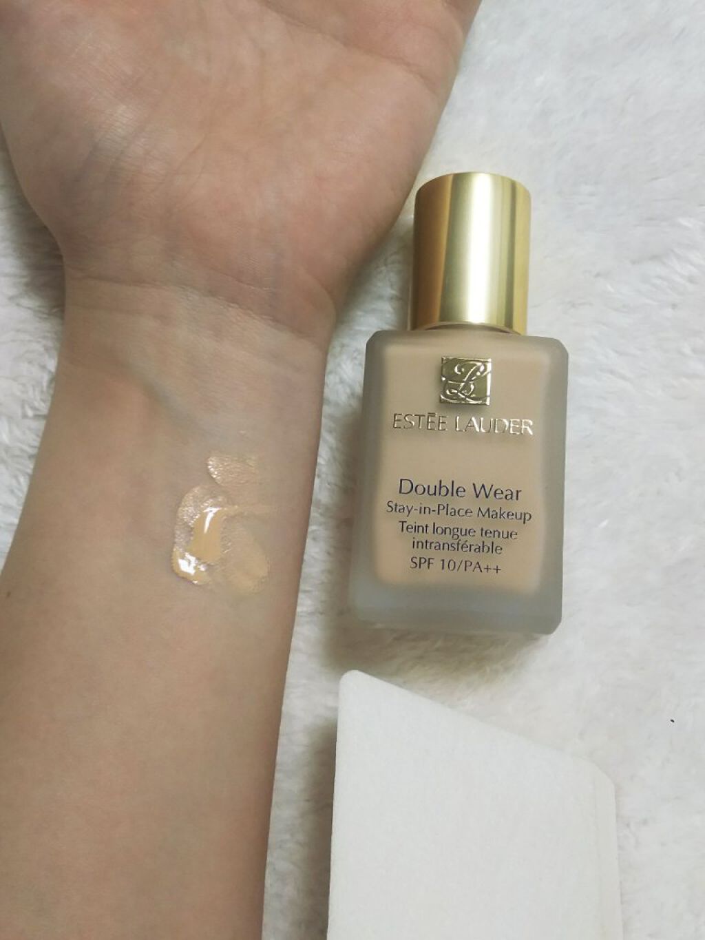 ダブル ウェア ステイ イン プレイス メークアップ  72 アイボリー ヌード/ESTEE LAUDER/リキッドファンデーションを使ったクチコミ（2枚目）