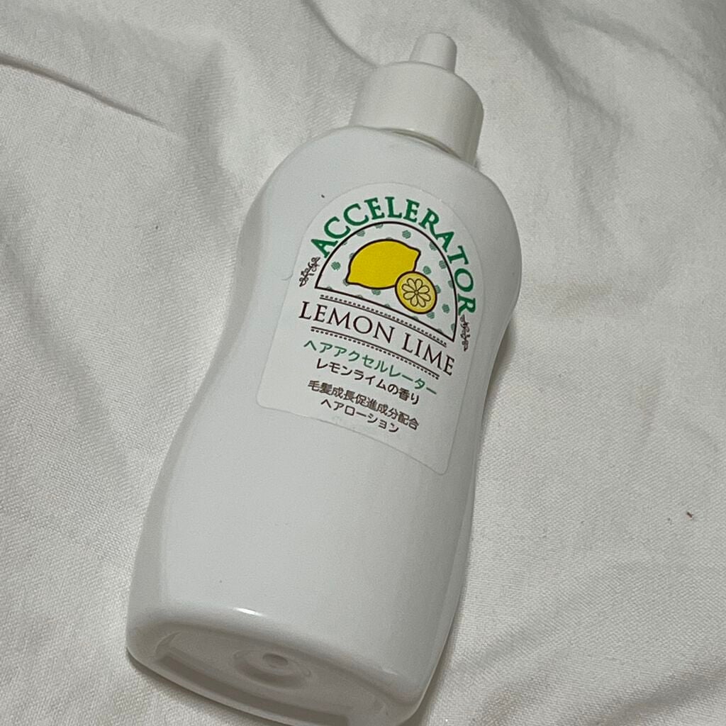 ヘアアクセルレーター レモンライムの香り/加美乃素本舗/頭皮ローションを使ったクチコミ(1枚目)