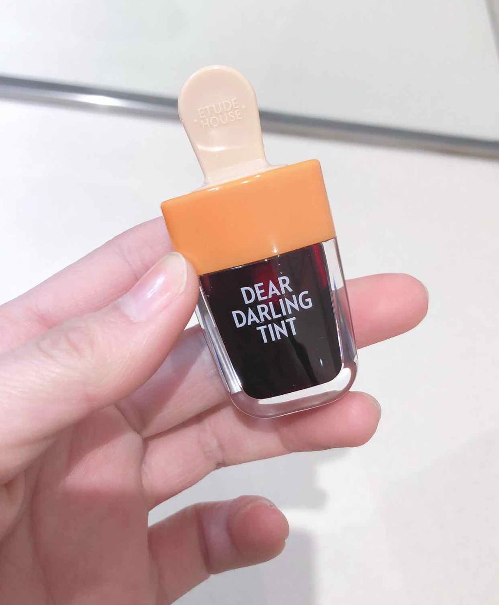 ディアダーリン ウォータージェルティント (アイスティント)/ETUDE/口紅を使ったクチコミ(1枚目)