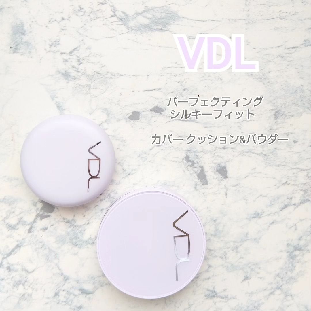 パーフェクティング シルキーフィット カバー クッション ファンデーション/VDL/クッションファンデーションを使ったクチコミ(1枚目)