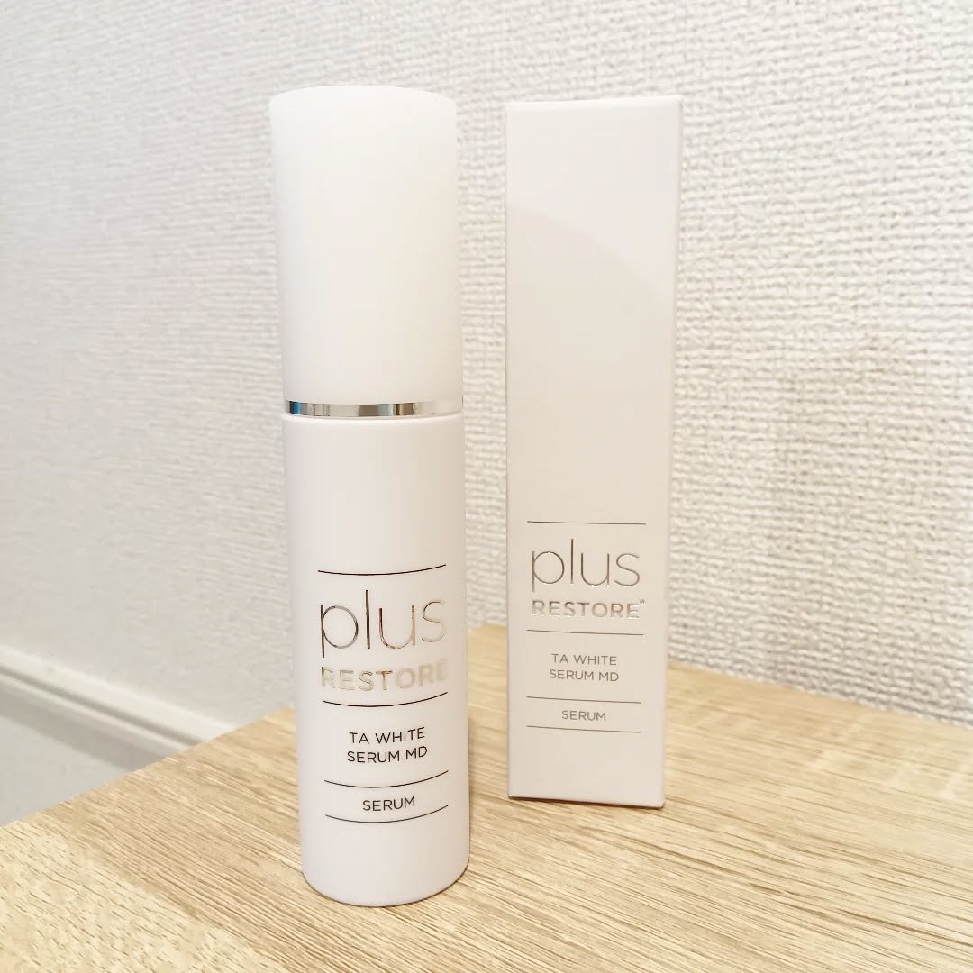 TAホワイトセラムMD｜PLUSRESTOREの効果に関する口コミ - プラス