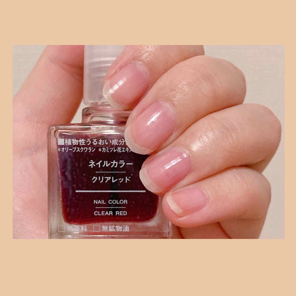 ネイルカラー/無印良品/マニキュアを使ったクチコミ(4枚目)