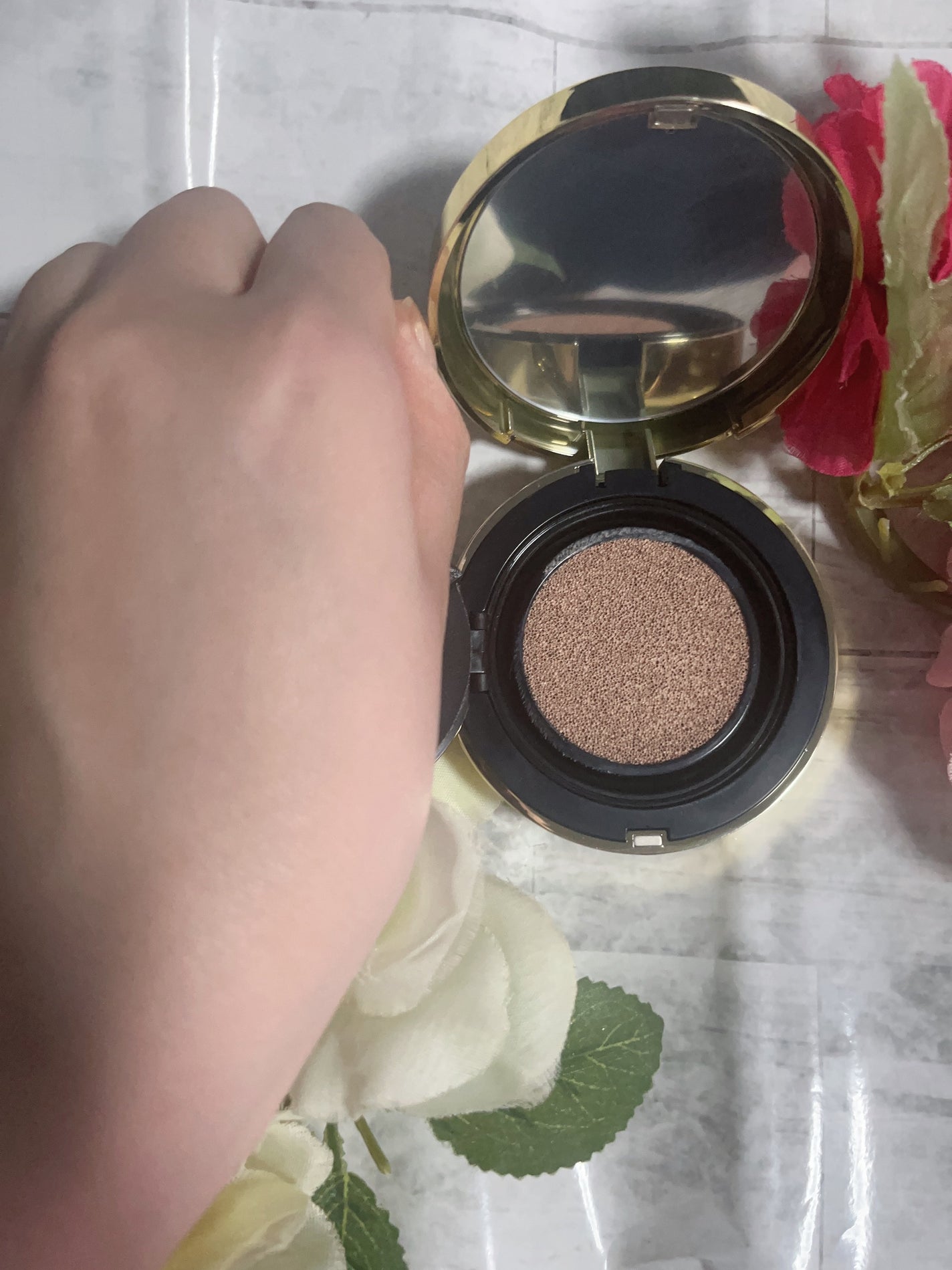 パーフェクティングフィッティング フルカバレッジクッション/LILIBETH/クッションファンデーションを使ったクチコミ(2枚目)