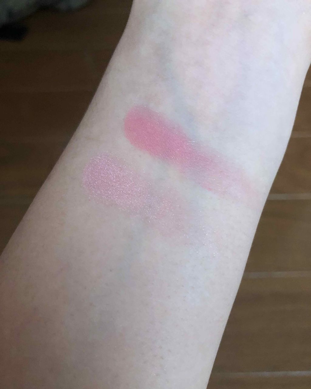 エルファー プリンセスデュオカラーチーク A/DAISO/パウダーチークを使ったクチコミ（3枚目）