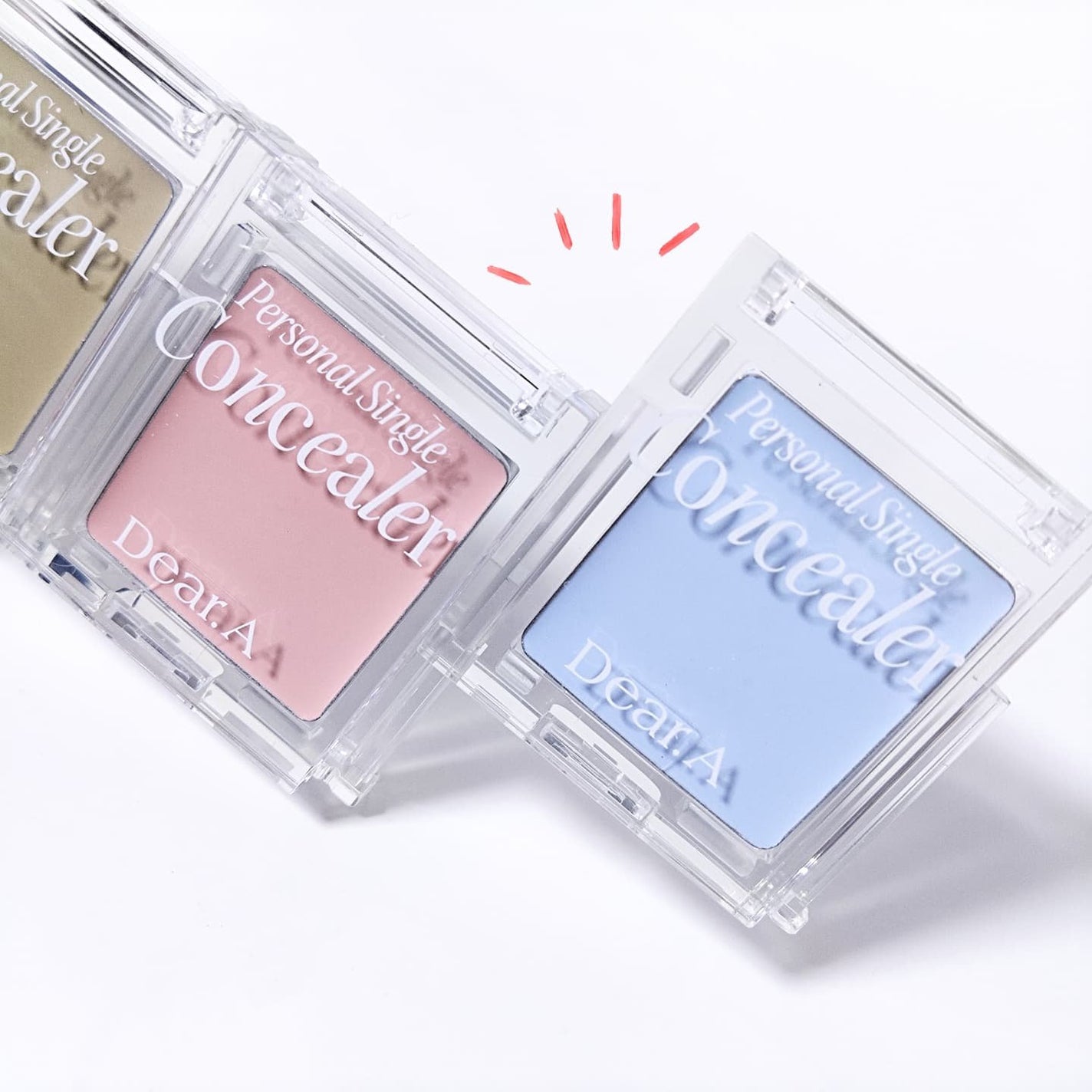 パーソナルシングルコンシーラー/Dear.A/パレットコンシーラーを使ったクチコミ(3枚目)