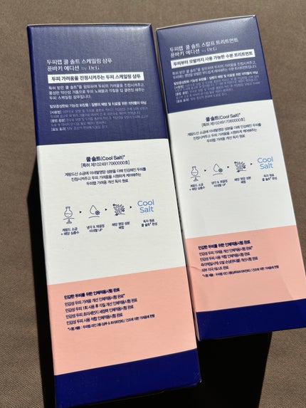 クールソルトスケーリングシャンプー/クールソルトスカルプトリートメント/Dr.G/市販シャンプーを使ったクチコミ(4枚目)