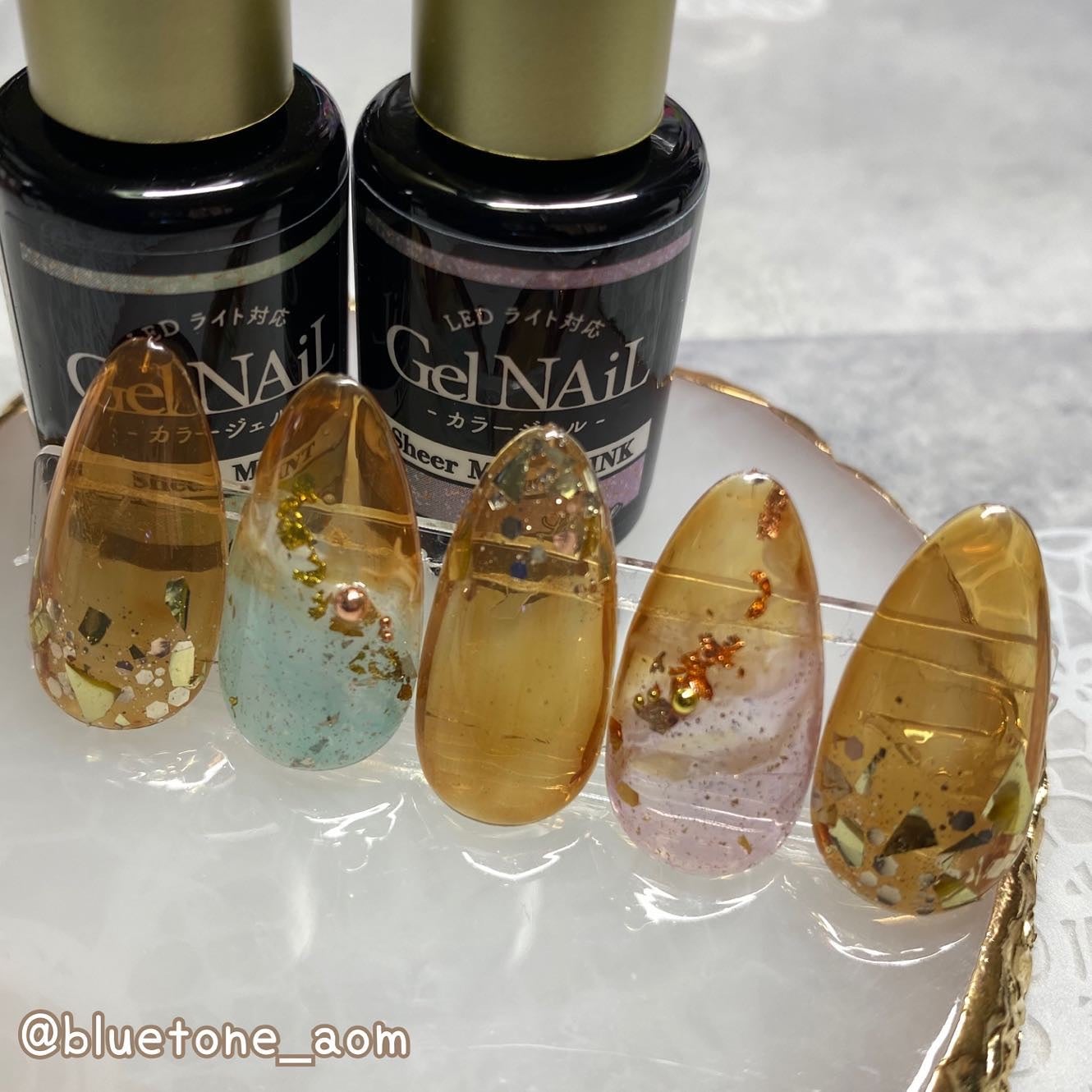 ジェルネイル(ライト対応)/セリア/ジェルネイルを使ったクチコミ(7枚目)