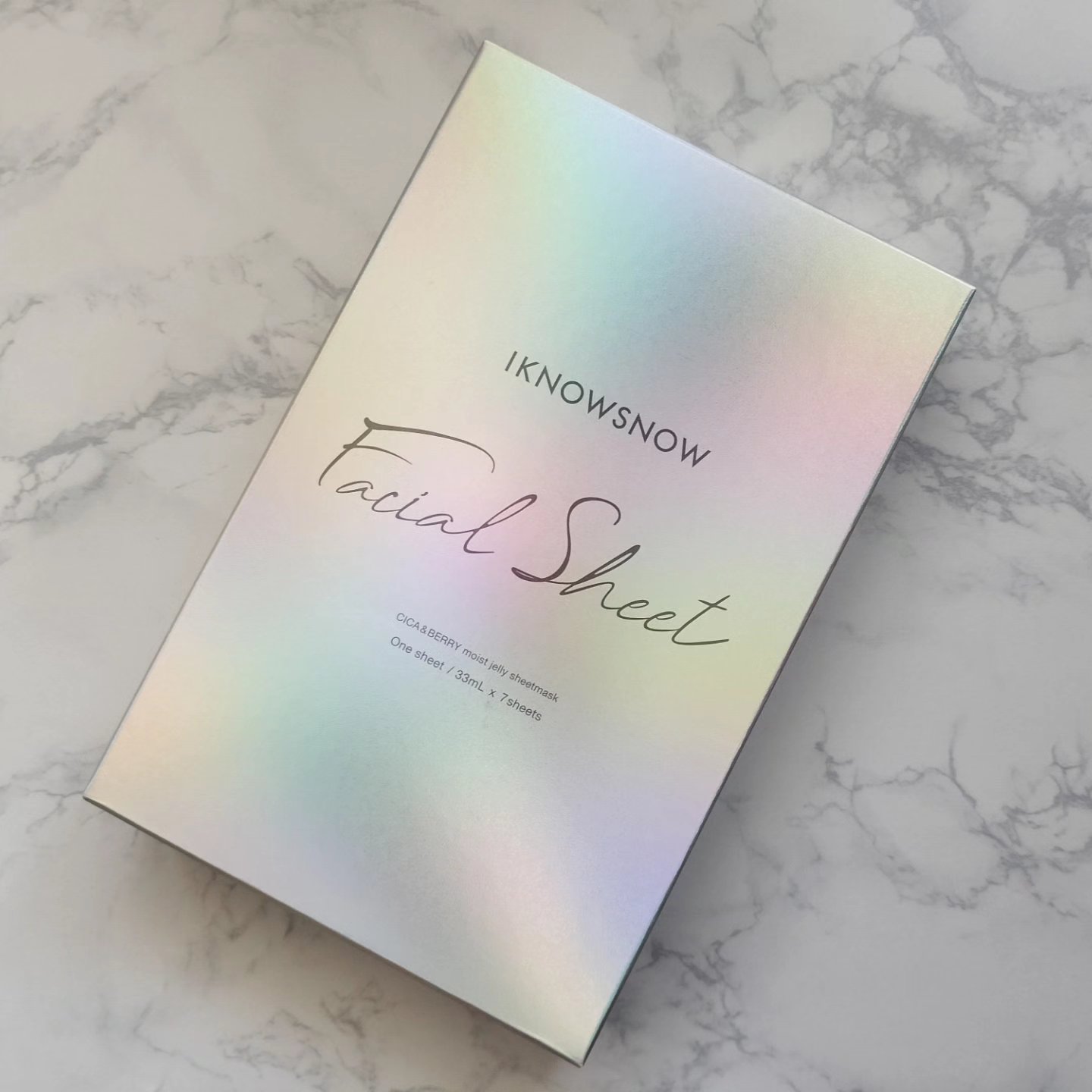 フェイシャルシート/IKNOWSNOW/シートマスク・パックを使ったクチコミ（1枚目）