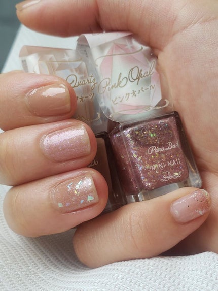 土木系おねいさん on LIPS 「新しく買ったネイルの試し塗り~♪ネイルホリックPU121(4月..」(7枚目)