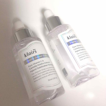 フレッシュリージュースドビタミンドロップ(35ml)/Klairs/美容液を使ったクチコミ(1枚目)